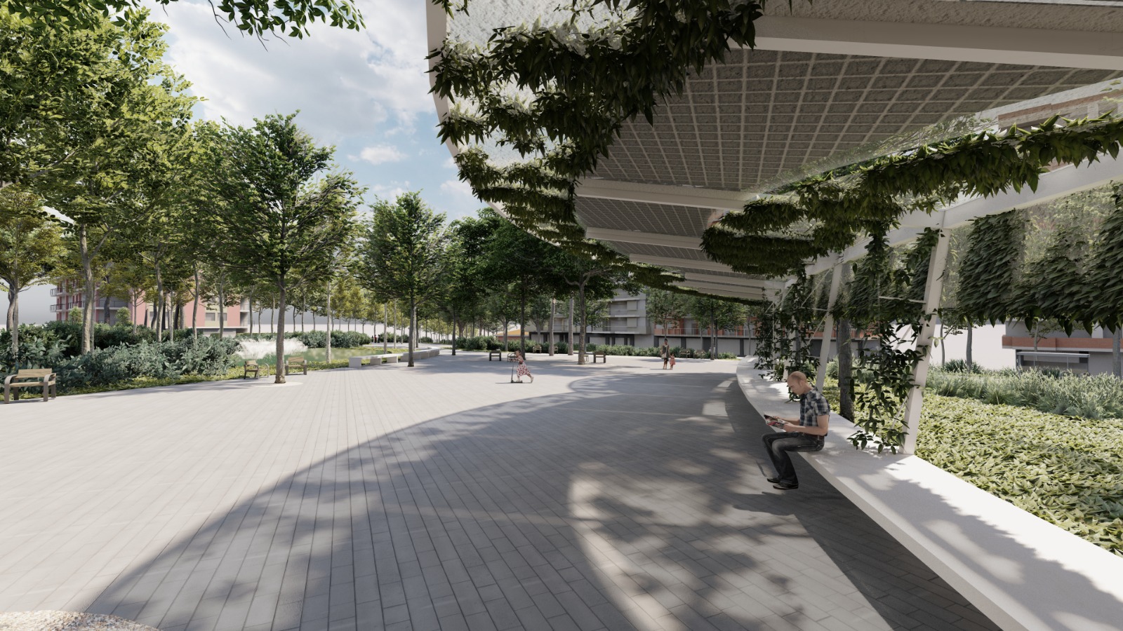Avenida Eramprunyà y plaza Catalunya tendrán una movilidad más segura, fluida y sostenible y se convertirán en un espacio más amable y más verde